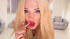 Lipstick Lollipop Tease