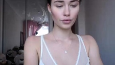 Hottest brunette solo webcam masturbation 2