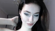 Horny Webcam Babe Solo Masturbation