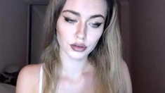 Hottest brunette solo webcam masturbation 2