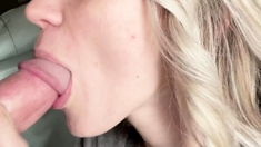 Autumn Bliss Blonde Blowjob And Facial