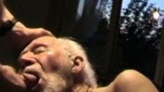 old grandpapa sucking